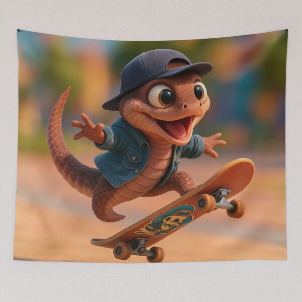 Item preview, Skater Sharp-Tailed Snake designed and sold by Sillytoe.