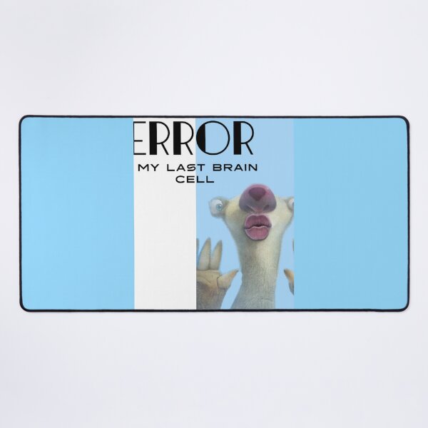 Item preview, Error: My Last Brain Cell Funny Meme Design designed and sold by keera25.