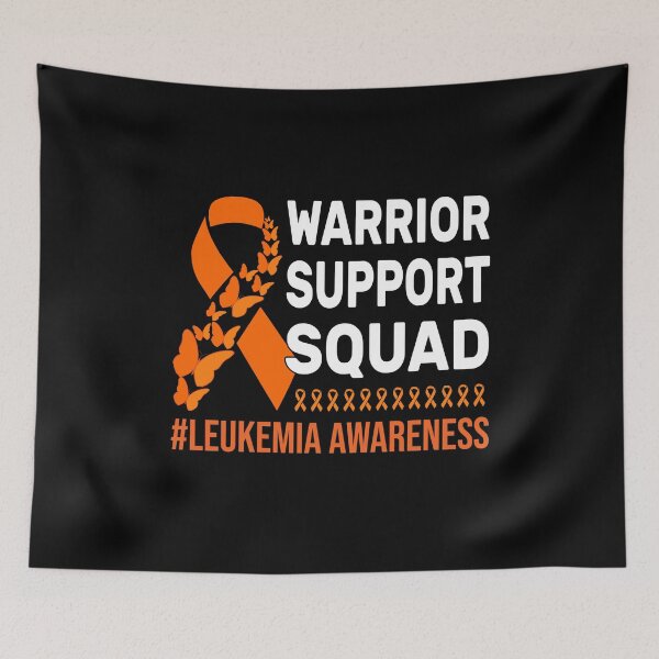 Item preview, Leukemia Support Squad Butterfly Ribbon designed and sold by KroghDs.
