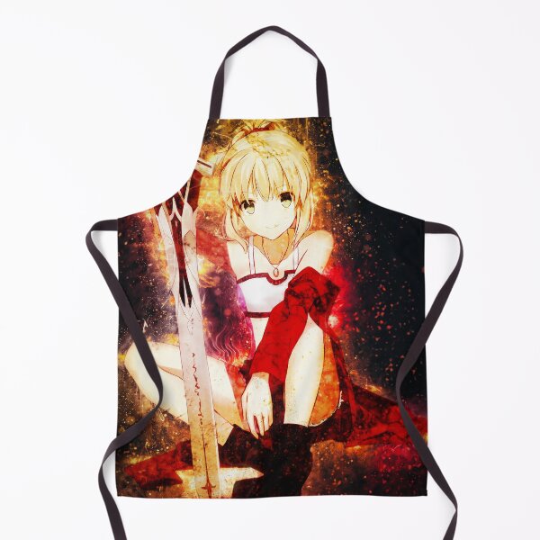 Item preview, Mordred Fate Grand Order Crimson Aura Anime Girl Focus designed and sold by mildaclairmo.
