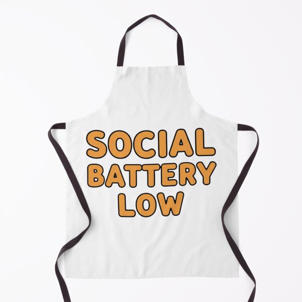 Item preview, Social Battery Low designed and sold by Jackson-Will.