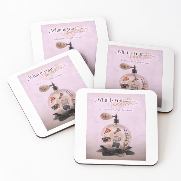 Item preview, WHAT IS YOUR ADDICTION SOFT MAUVE COLLAGE designed and sold by melyverso.