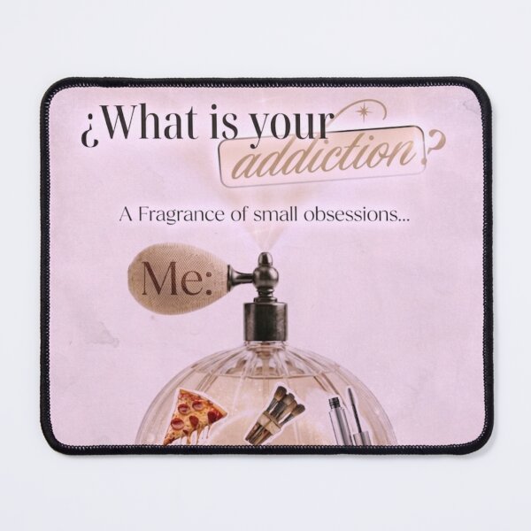 Item preview, WHAT IS YOUR ADDICTION SOFT MAUVE COLLAGE designed and sold by melyverso.