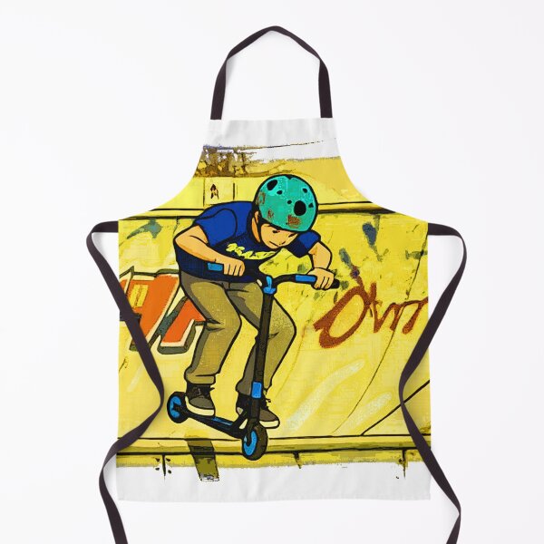 Item preview, Jumping the Ramp - Trick Scooter Rider designed and sold by NaturePrints.