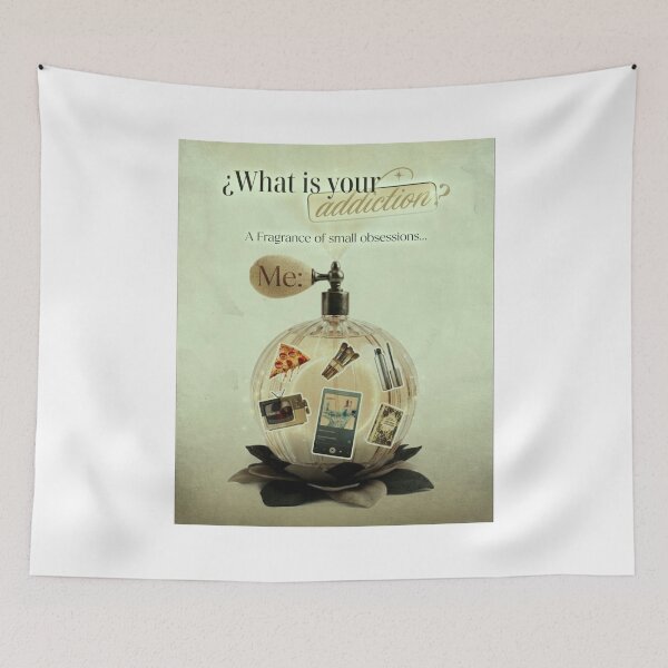 Item preview, WHAT IS YOUR ADDICTION MOSS VINTAGE COLLAGE designed and sold by melyverso.