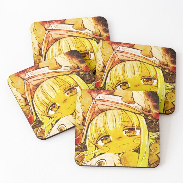 Item preview, Mitty Made In Abyss Golden Glow Cute Wholesome Closeup designed and sold by mildaclairmo.
