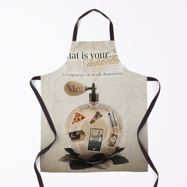 Item preview, WHAT IS YOUR ADDICTION PEACH CREAM COLLAGE designed and sold by melyverso.