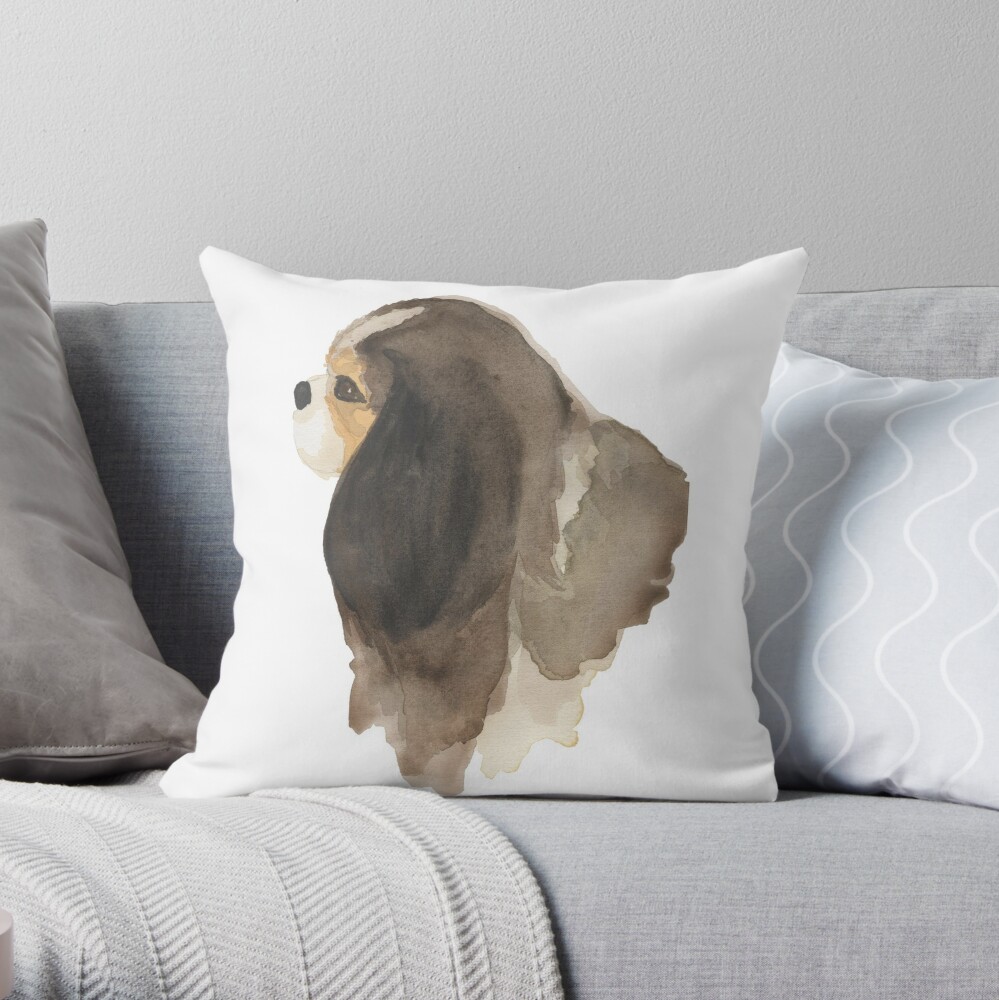 cavalier king charles spaniel pillow