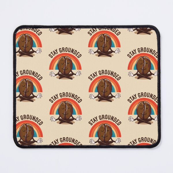 Item preview, Stay Grounded-The Zen Coffee Bean. designed and sold by danhoodstudio.