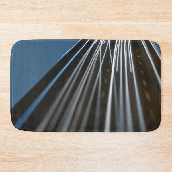 Item preview, Curved Light Trails on Night Highway designed and sold by Arturo Daniel Garcia Palomo.