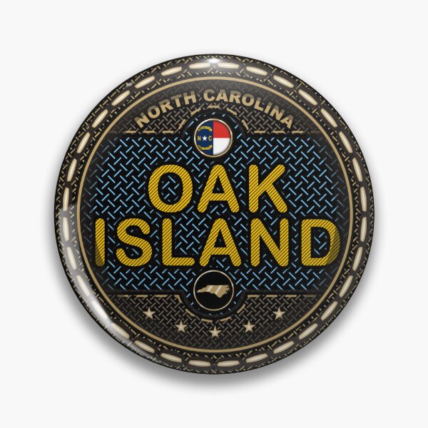 Item preview, Oak Island North Carolina stitching effect designed and sold by studioss76.