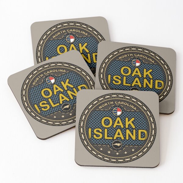Item preview, Oak Island North Carolina stitching effect designed and sold by studioss76.