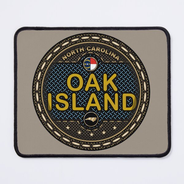 Item preview, Oak Island North Carolina stitching effect designed and sold by studioss76.