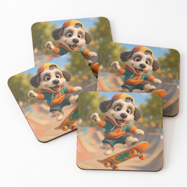 Item preview, Skater Sheepadoodle designed and sold by Sillytoe.