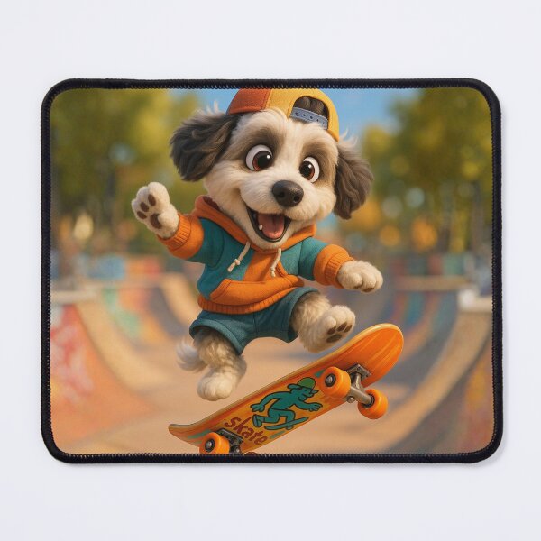 Item preview, Skater Sheepadoodle designed and sold by Sillytoe.