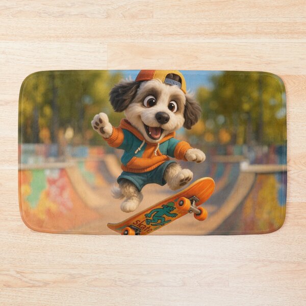 Item preview, Skater Sheepadoodle designed and sold by Sillytoe.