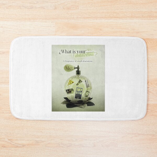 Item preview, WHAT IS YOUR ADDICTION EMERALD PALE COLLAGE designed and sold by melyverso.