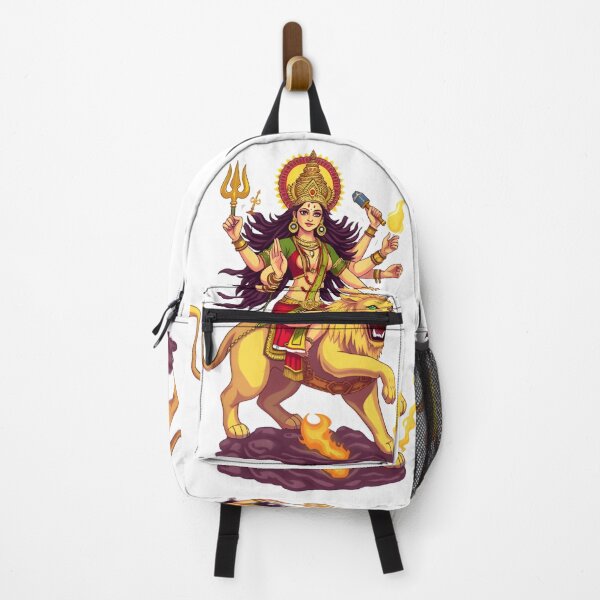 Item preview, Divine Durga Lion Ride designed and sold by Teewave-Ashish.