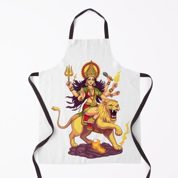 Item preview, Divine Durga Lion Ride designed and sold by Teewave-Ashish.