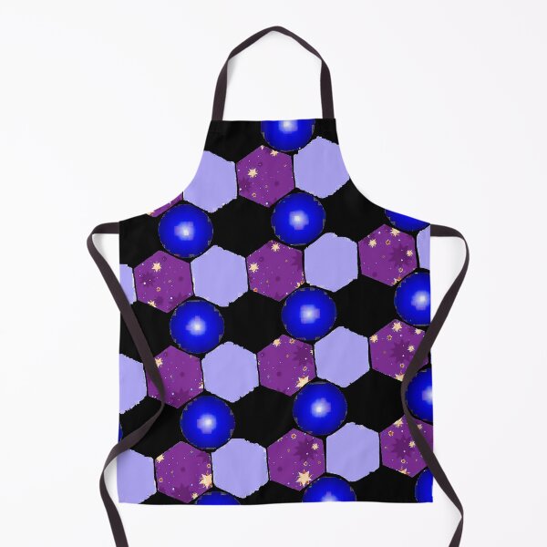 Item preview, Cosmic Hex Grid Pattern designed and sold by TheMarketplaceworld.
