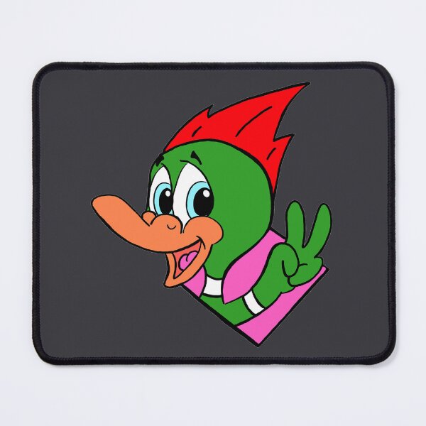 Item preview, Cute Duckling Green David the Duck Peace Fun Face Good Vibes Only designed and sold by CozyCritters8.