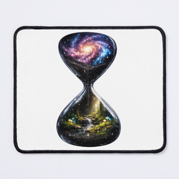 Item preview, Galaxy Forest Hourglass  designed and sold by jgvisualarts.