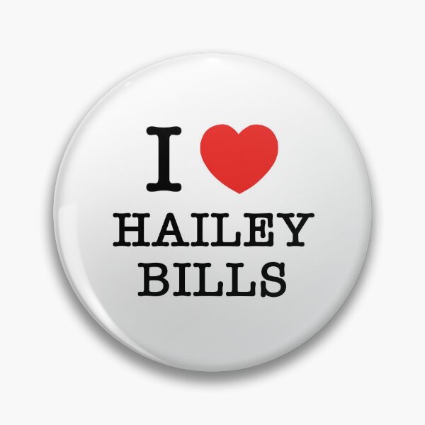 Item preview, I Love Hailey Bills – DWTS Stickers & T Shirts designed and sold by myloveatfirstframe.