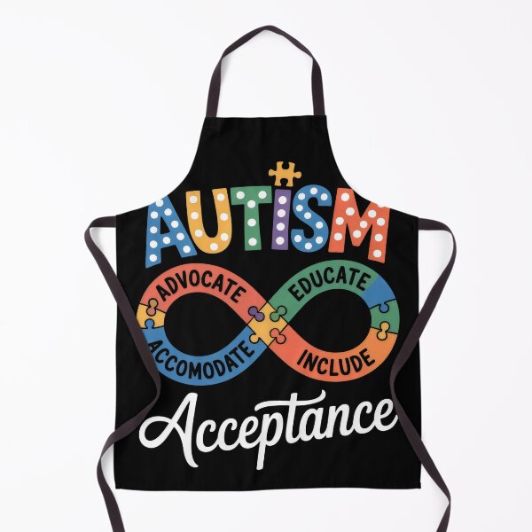 Item preview, Autism Acceptance Infinity Puzzle Shirt Advocate Educate Include Neurodiversity Tee designed and sold by WearVerse440.