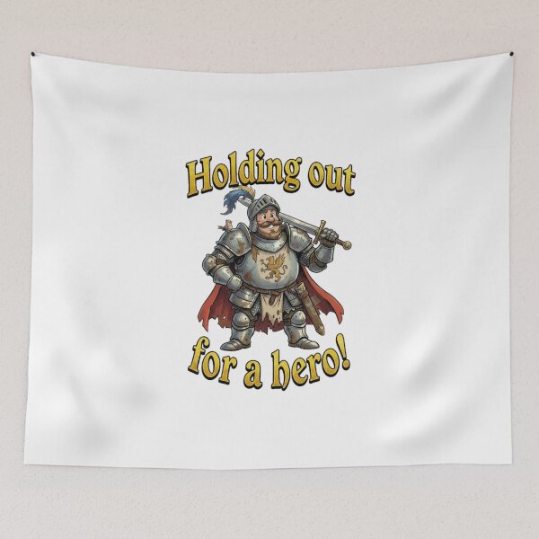 Item preview, Holding Out For A Hero  designed and sold by DDLeach.