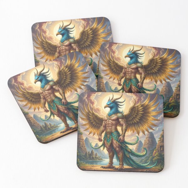 Item preview, Garuda - Hindu God Fantasy Art designed and sold by Lucid Dream Pixel.