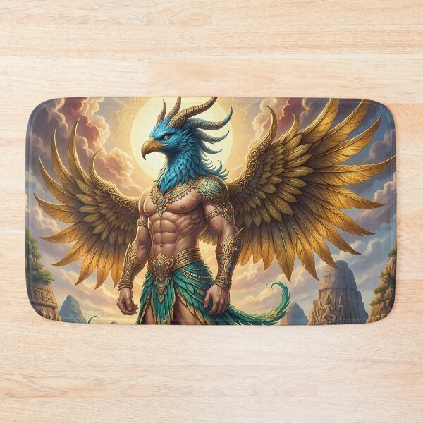 Item preview, Garuda - Hindu God Fantasy Art designed and sold by Lucid Dream Pixel.