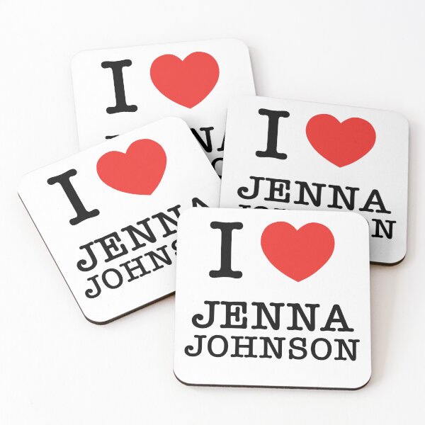 Item preview, I Love Jenna Johnson – DWTS Stickers & T Shirts designed and sold by myloveatfirstframe.