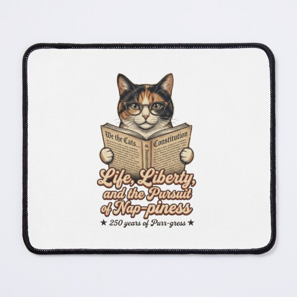 Item preview, “Meowica: Celebrating 250 Years of Feline American Style” designed and sold by Meowza Studio.