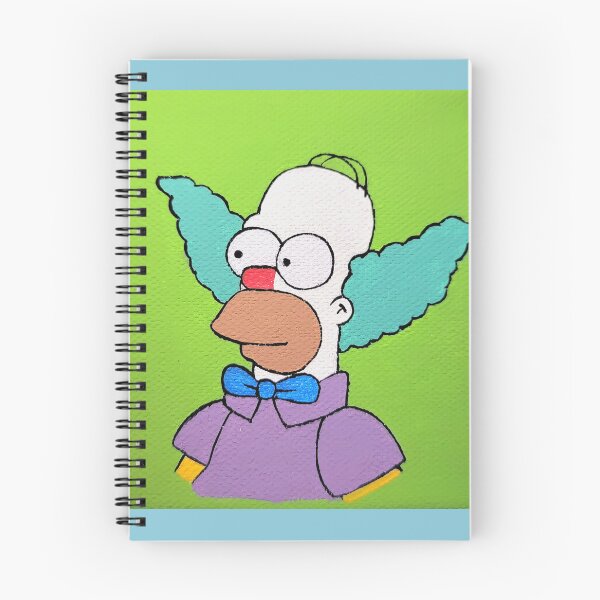 Item preview, Homer Simpson as Krusty the Clown designed and sold by Baileypaints.