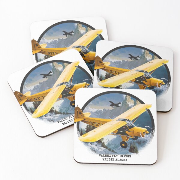 Item preview, Vintage Bush Plane Adventure – Valdez Alaska Fly-In 2019 Retro Aviation T-Shirt designed and sold by RAMZI BEZZOUDJI.