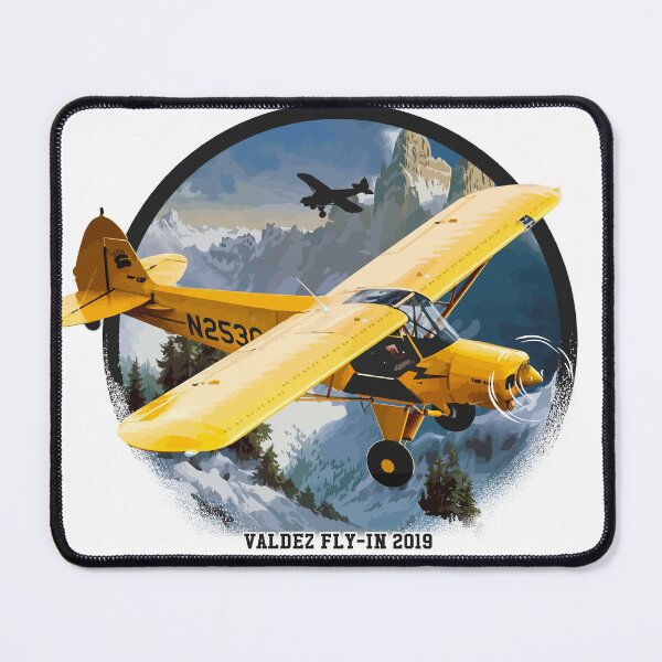 Item preview, Vintage Bush Plane Adventure – Valdez Alaska Fly-In 2019 Retro Aviation T-Shirt designed and sold by RAMZI BEZZOUDJI.
