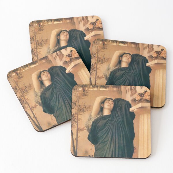 Item preview, Frederic Leighton: Electra at the Tomb of Agamemnon (1869) - Greek Tragedy Art designed and sold by stevepmp.