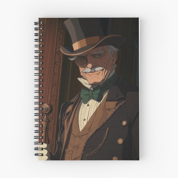 Item preview, Sir. Hutchinson-  Top Hat Gentleman – Victorian Guardian designed and sold by TechDreamscapes.