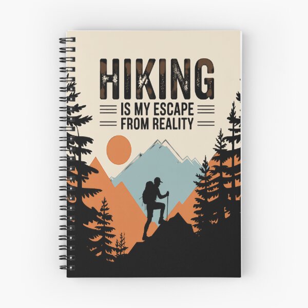 Item preview, Hiking is My Escape From Reality Nature Hiking designed and sold by orlodrake.