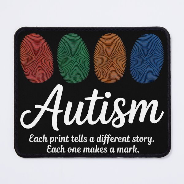 Item preview, Autism Awareness Fingerprint Art Unique Identity Neurodiversity Gift Shirt designed and sold by WearVerse440.