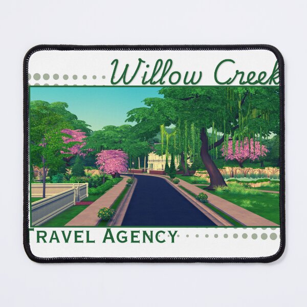 Item preview, Willow Creek Travel Agency Shirt | Cozy Town Travel Humor | Willow Creek Design designed and sold by DonnaRaine.