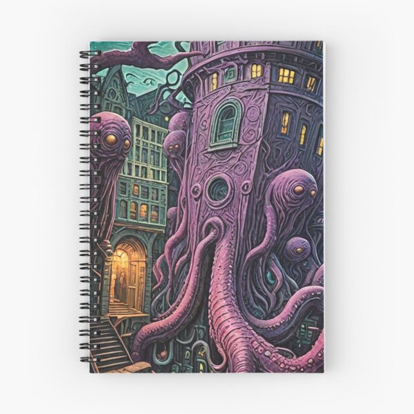 Artikelvorschau, Tentacle Citadel – Surreal Omega Days Temple entworfen und verkauft von TechDreamscapes.