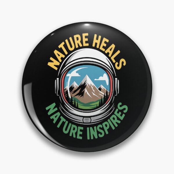 Item preview, Nature Heals Nature Inspires Mountains Helmet Nature designed and sold by orlodrake.