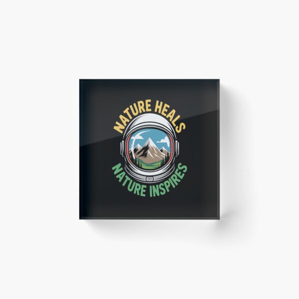 Item preview, Nature Heals Nature Inspires Mountains Helmet Nature designed and sold by orlodrake.