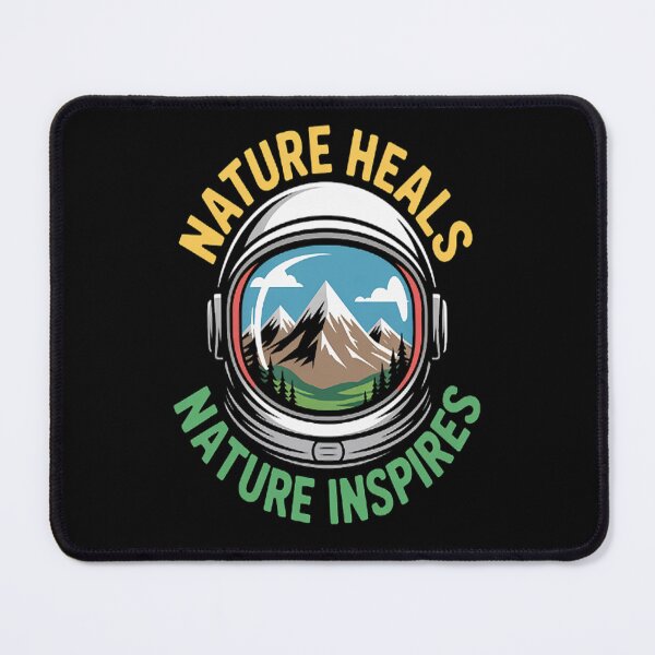 Item preview, Nature Heals Nature Inspires Mountains Helmet Nature designed and sold by orlodrake.