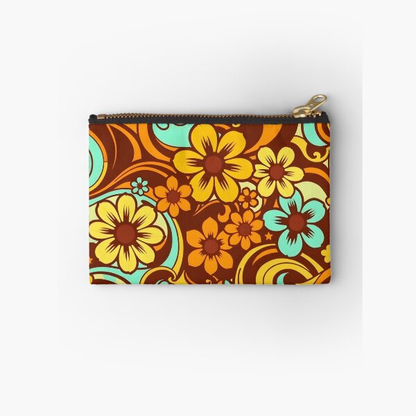 Item preview, Retro 70s Floral Pattern | Groovy Vintage Flowers designed and sold by Good Vibes .