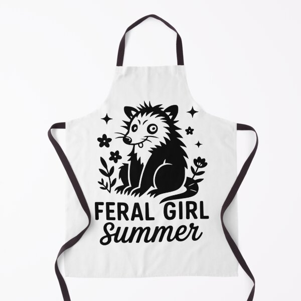 Item preview, Feral Girl Summer Possum Funny Opossum Meme designed and sold by Eh Plus Designs.