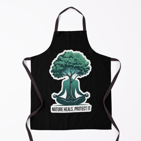 Item preview, Nature Heals Protect It Meditation Tree Artwork Earth Day designed and sold by orlodrake.