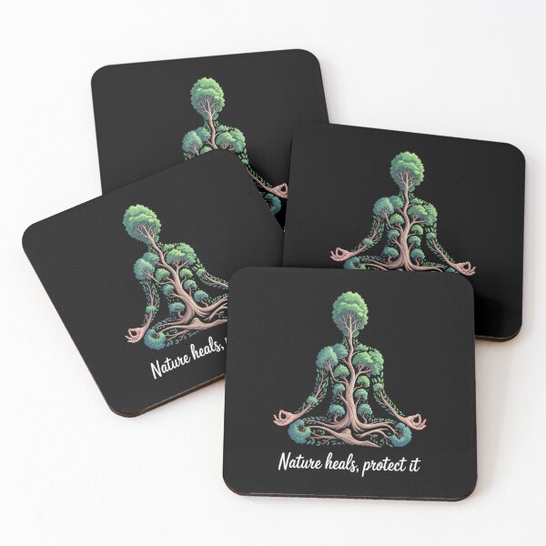 Item preview, Nature Heals Protect It Tree Meditation Earth Day designed and sold by orlodrake.