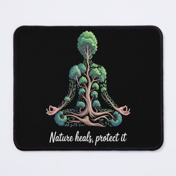 Item preview, Nature Heals Protect It Tree Meditation Earth Day designed and sold by orlodrake.